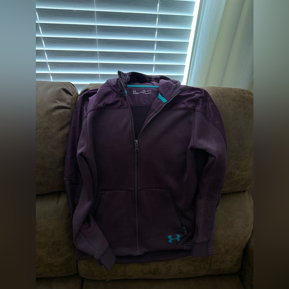Under Armour Maroon half-zip hoodie - Deep Purple